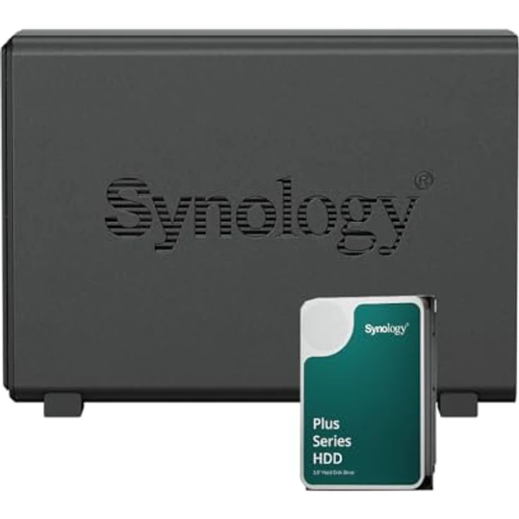 Synology DS124 NAS Bundle 1 GB mit 1 Synology 6TB Festplatte HAT3300, unmontiert, Schwarz – Bild 3