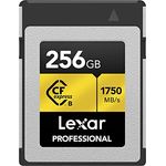 Lexar Professional GOLD-Serie CFexpress Karte 256GB, Typ B CF Karte, bis zu 1750 MB/s Lesen, Nehmen Sie PCIe 3.0 und NVMe, Speicherkarte für professionelle Fotografen, Videofilmer (LCXEXPR256G-RNENG)
