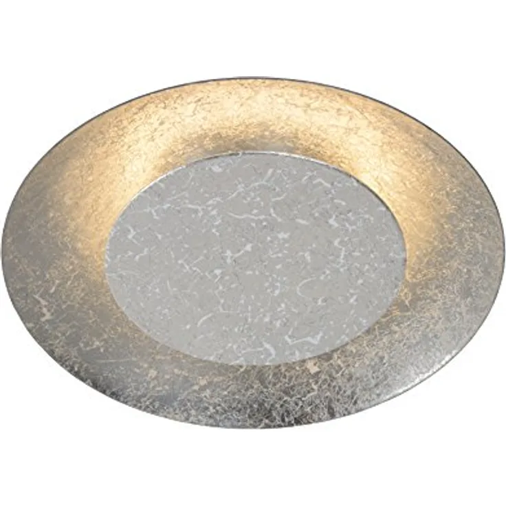 LUCIDE FOSKAL - Deckenleuchte - LED - Ø 21,5 cm - 1x6W 2700K - Silber