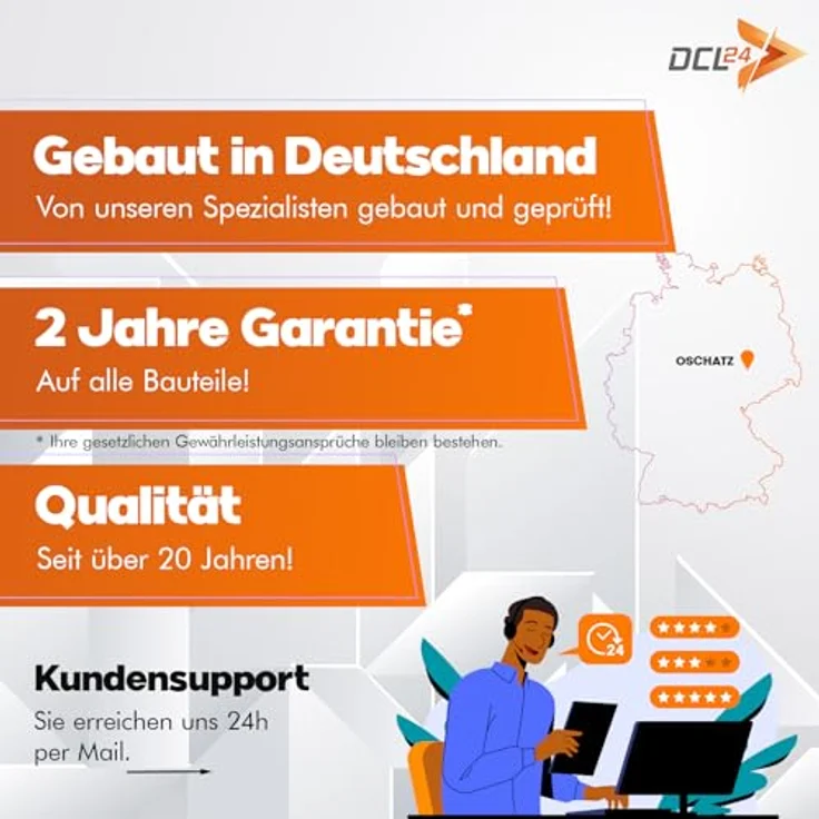 DCL24.DE Office PC Ryzen 5 5500, GT1030, 16GB RAM, 1TB SSD, Windows 11 Pro – Bild 7