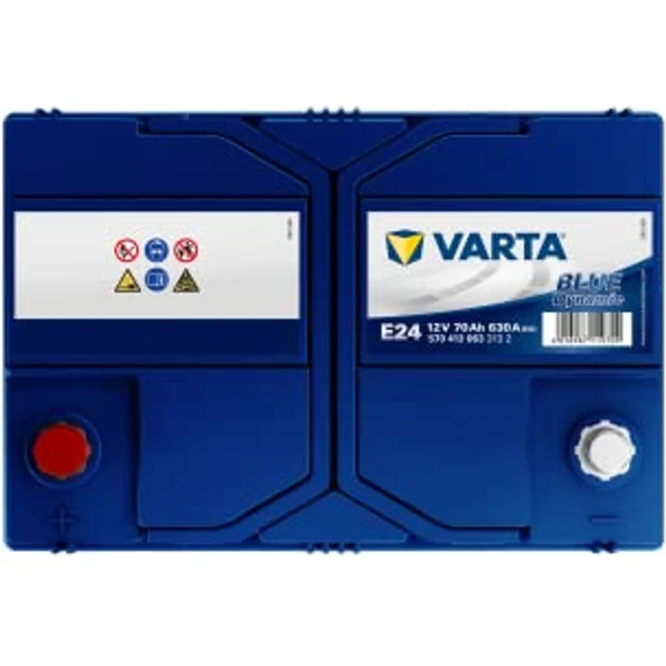 VARTA E24 Blue Dynamic, 12V 70Ah 630A Autobatterie, wartungsfrei, Schaltung 1 – Bild 6