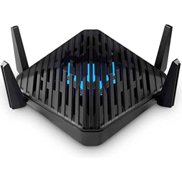 Acer Predator Connect W6D Gaming Router | WiFi 6 | Dual Band (2.4 & 5.0 GHz) | Nano SIM | Intel Killer | 1xLAN 2.5GbE, 4xLAN 1GbE, USB 3.0, Schwarz – Bild 1