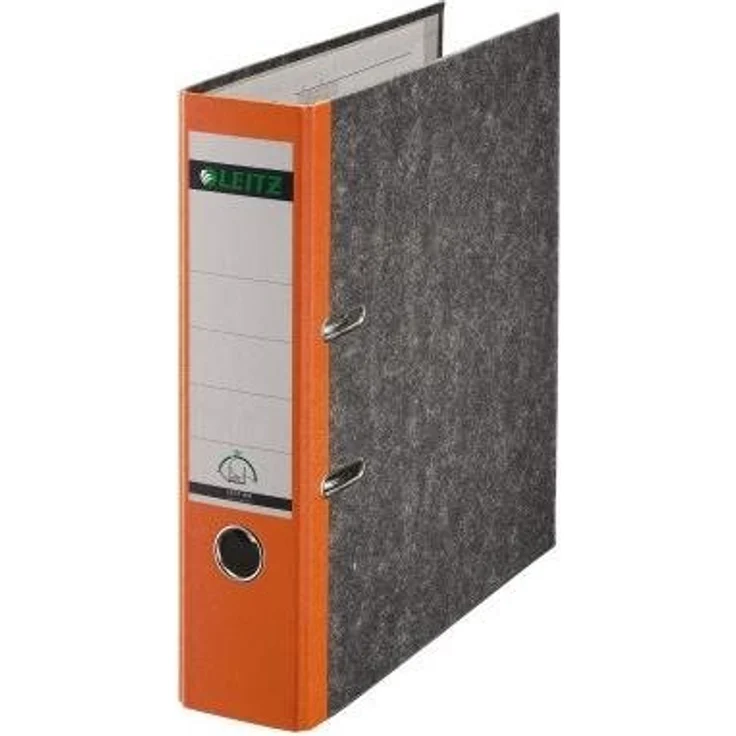 LEITZ Aktenordner Ordner Rückenbreite: 80 mm Verwendung für Papierformat: DIN A4, Mechaniköffnung für schnelleres Arbeiten, 5 Jahre Garantie - blau