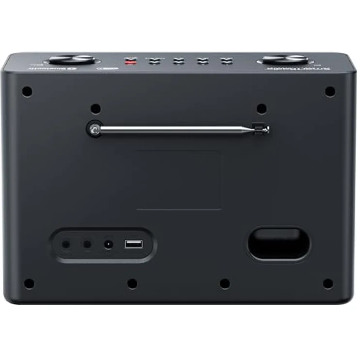 Kenwood CR-ST200S-B, Internetradio mit DAB+, FM, Bluetooth und WLAN, Schwarz, 4,3 Zoll Farbdisplay, 20 Sender-Voreinstellungen, Spotify Connect – Bild 6