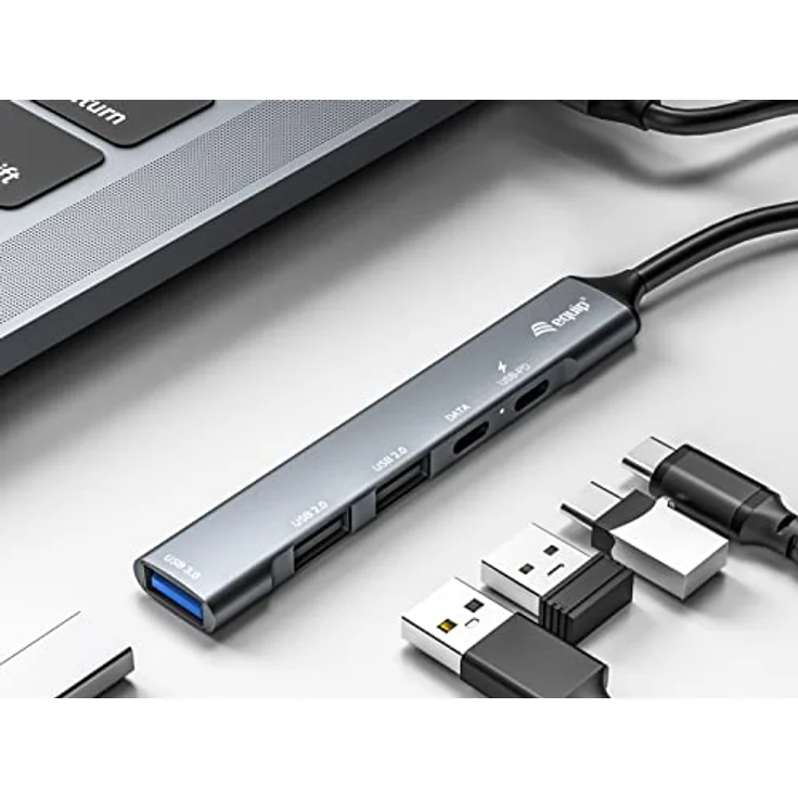 Equip 128962 5-Port USB 3.0/2.0 Hub mit USB-C 100W USB PD – Bild 5