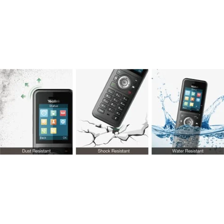 Yealink DECT W59R DECT-Telefon-Mobilteil Schwarz – Bild 6