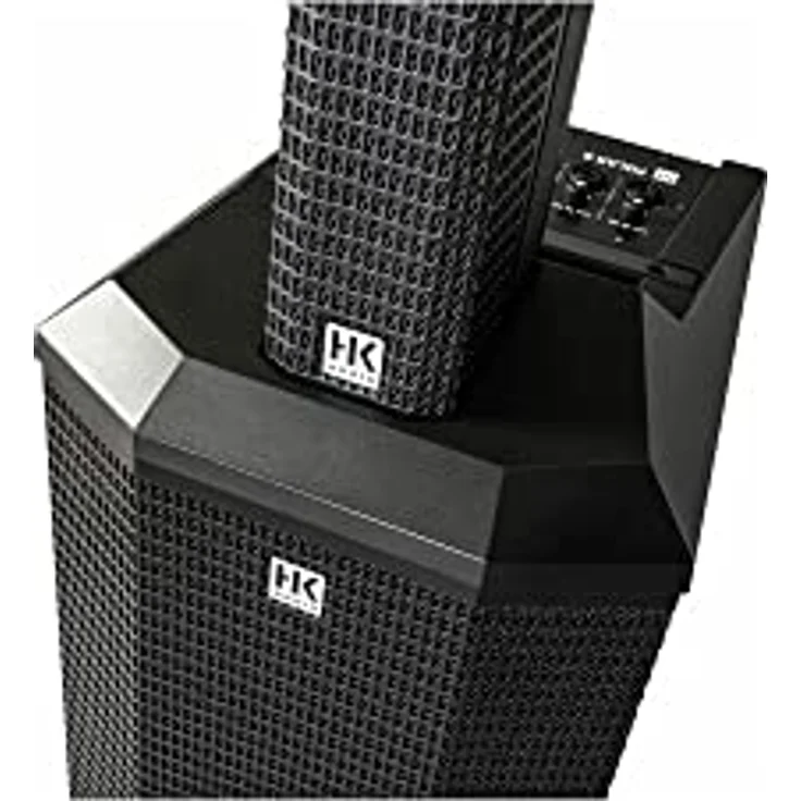 HK Audio Polar 8, Passiver PA Lautsprecher mit 1200 W und innovativer DSP-Technologie, Schwarz – Bild 2
