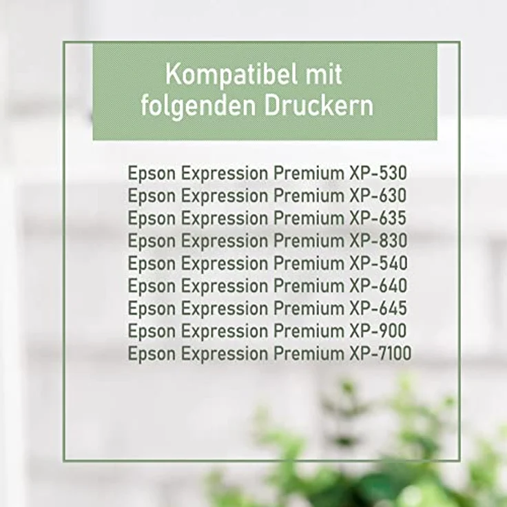 Druckerparadies 20er Multipack für Epson 33XL Tintenpatronen, 25ml Schwarz & 15ml Fotoschwarz/Cyan/Magenta/Gelb, für XP530/XP540/XP630/XP635/XP640/XP645/XP830/XP900/XP7100 – Bild 3