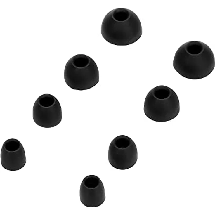 kwmobile 8x Ersatzpolster für Beoplay B&O EQ / H3 / H5 / E4 / E6 / E8 Ohrpolster (4 Größen - Silikon Ersatz Ohrstöpsel für Beoplay In-Ear Headphones) – Bild 3