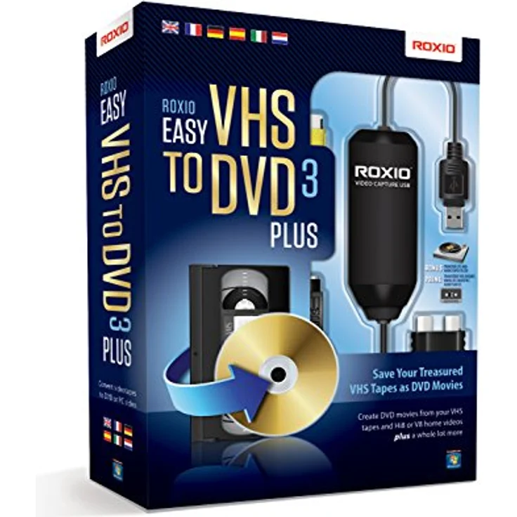 Roxio Easy VHS to DVD 3 Plus Videoschnittsoftware für Apple iPad/iPod Touch/iPhone und Android – Bild 2