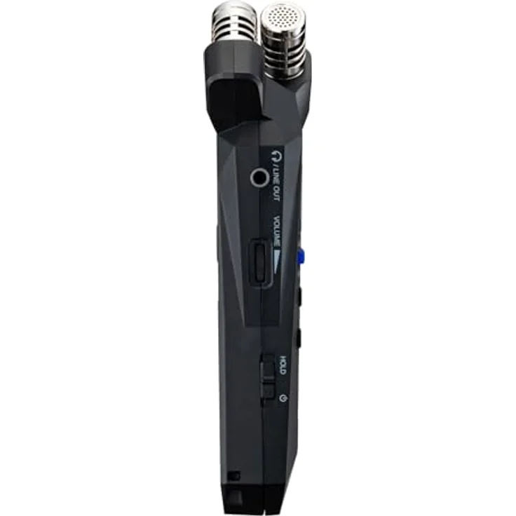 Zoom H1essential Mobiler Stereo Audio-Recorder, 32-Bit-Float-Aufnahme, XY-Mikrofone, USB-C Anschluss, OLED-Display – Bild 3