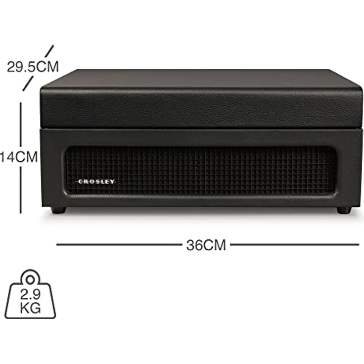 Crosley Voyager - Schwarz, One Size – Bild 5