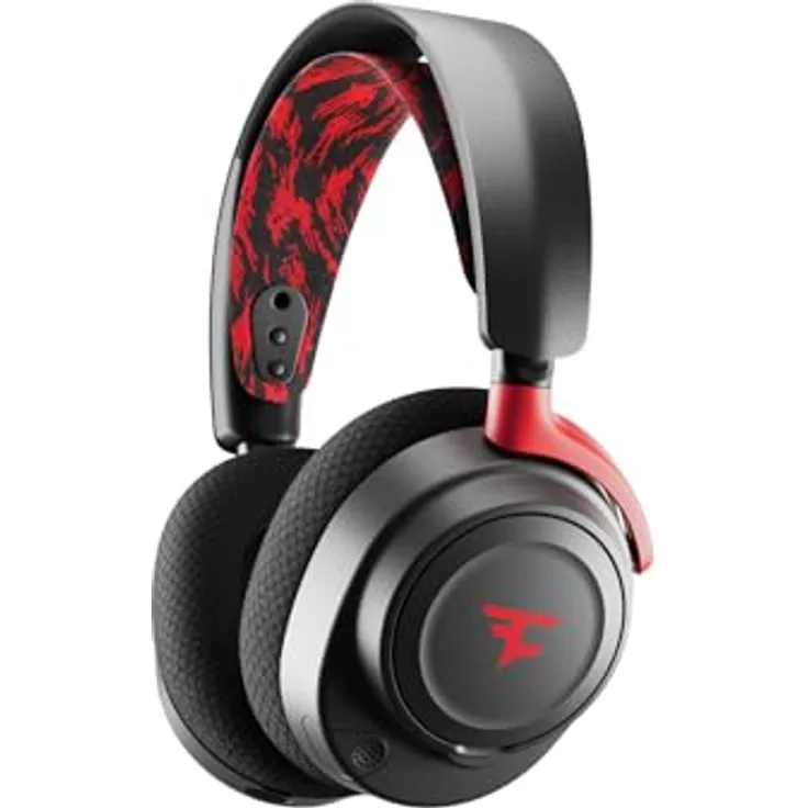 SteelSeries Arctis Nova 7 - Faze Clan Edition - Multi-Plattform-Wireless Gaming-Headset, Dual Wireless 2,4 GHz & Bluetooth, 38 Std.-Akku, PC, PS, Mac, Mobilgeräte, Switch