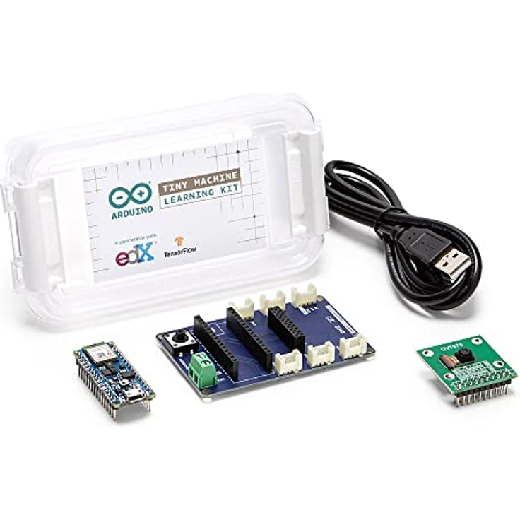 Arduino Tiny Machine Learning Kit, inklusive Arduino Nano 33 BLE Sense und OV7675 Kameramodul, ideal für TinyML-Anwendungen – Bild 1