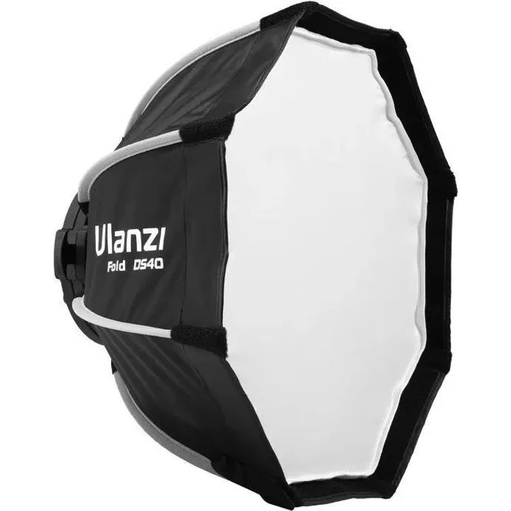 Ulanzi LAS002 40cm Octagonal Softbox, Mini Bowens Mount mit Grid für Fotografie und Videografie