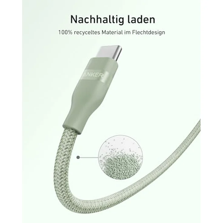 Anker Nano 240W USB C Kabel geflochten, flexibel, 1,8m – Bild 5