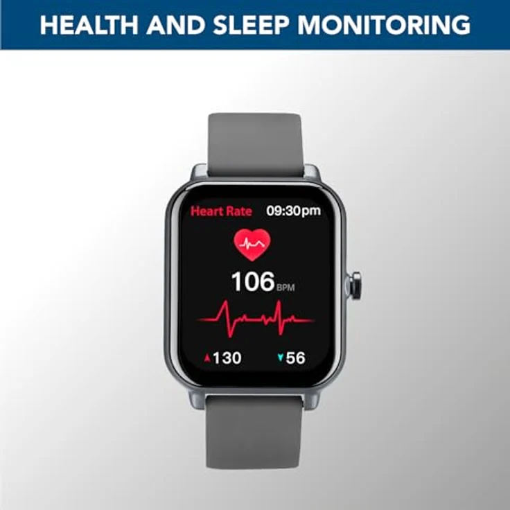 cellularline - ION - Bluetooth® Smartwatch mit App für iOS und Android - Akkulaufzeit: 5 Tage - LED-Display - Benachrichtigungsvorschau - Herzfrequenz - Überwachung der körperlichen Aktivität - – Bild 4
