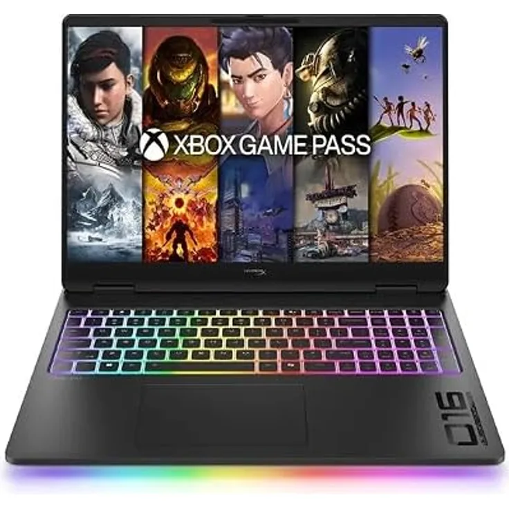HP Omen 16-ah1490ng, 16" Notebook mit Core Ultra 9 5,5 GHz, 40,6 cm, Herstellernummer DF7H6EA#ABD