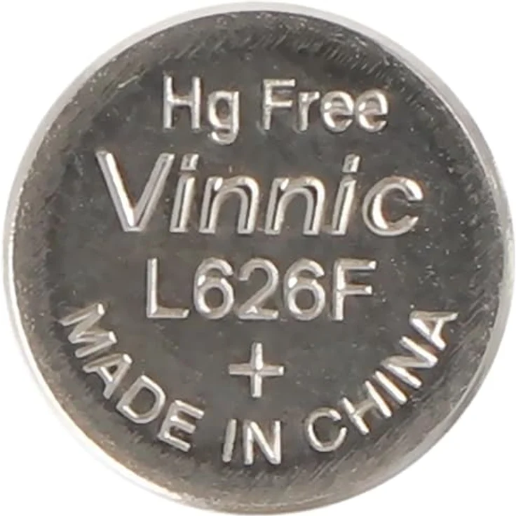 VINNIC 10er Set AG 4 Batterie, LR66, L626F, V376, V377 Knopfzelle LR626 Batt Knopfzelle, Alkaline Knopfzelle LR66, 1.5 Volt, 10er Blister, für Spielzeug und elektronische Kleingeräte – Bild 5