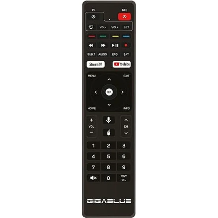 GigaBlue UHD X1 PRO 4K Android TV Box, Satelliten-Tuner, 4GB RAM, 32GB eMMC, Schwarz – Bild 7