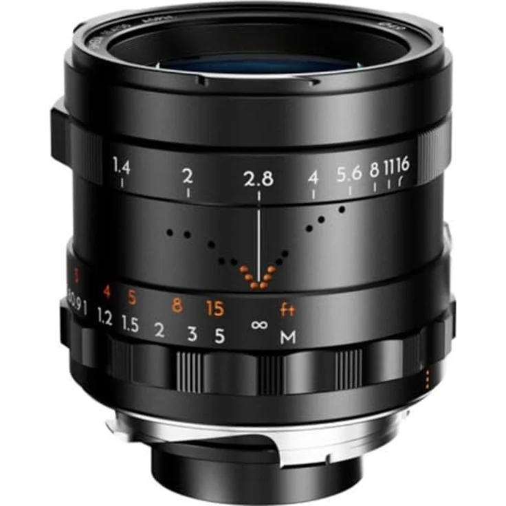 THYPOCH Simera 35mm f1.4 ASPH. Objektiv für Leica M Mount, Vollformat, Blendenöffnung f1.4, Schwarz – Bild 2