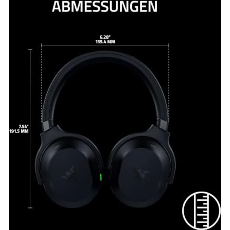 RAZER Barracuda V2 Pro, Wireless ANC Gaming Over-ear Headset, Bluetooth, Schwarz – Bild 8