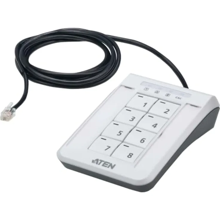 ATEN 2XRT-0022G pp4.0 Secure KVM Remote Port Selector, Plug and Play mit automatischer Erkennung und LED-Statusanzeigen