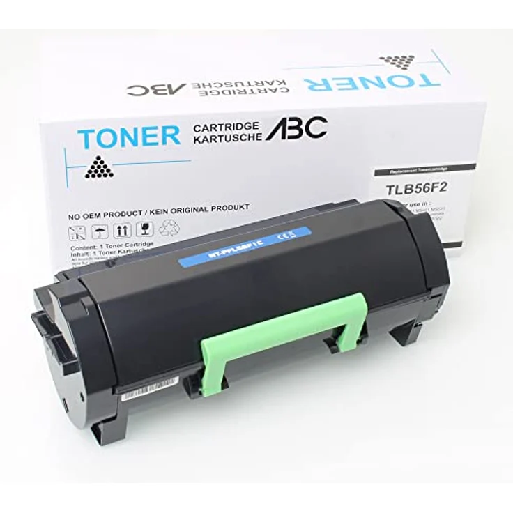 ABC Tonerkartusche, kompatibel für Lexmark 56F2000, 6000 Seiten, geeignet für MS321, MS421, MS521, MS621, MX321, MX421, MX521 Series – Bild 1