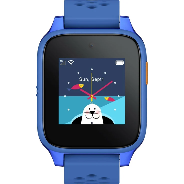 TCL MT46X Family Watch, Smartwatch für Kinder in Blau, 4G, mit Video-Anruffunktion und IP65-Schutzklasse