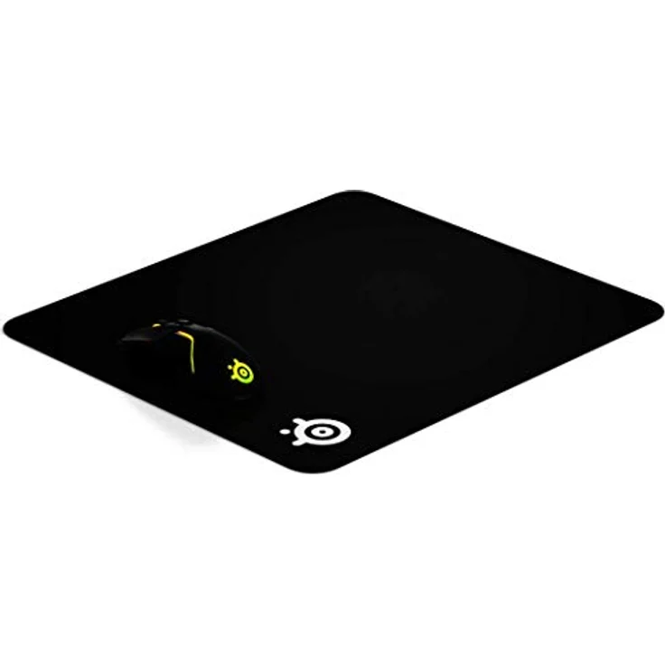 SteelSeries QcK+ - Gaming-Mauspad - 450mm x 400mm x 2mm - Stoff - Gummiunterseite - Schwarz – Bild 4