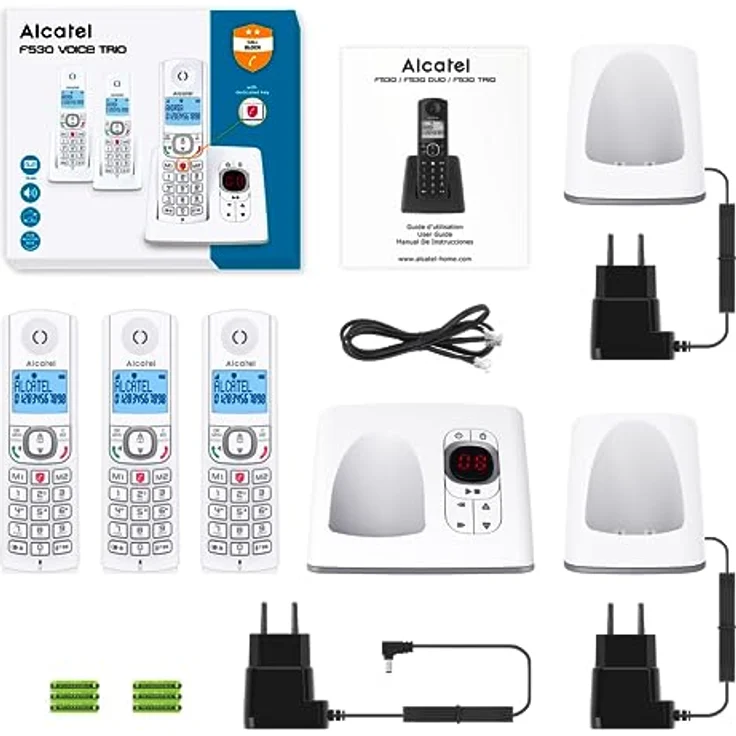Alcatel F530 Voice Trio Candy-Bar – Bild 6