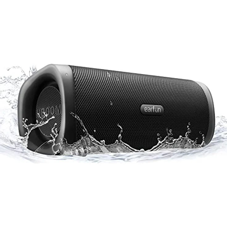 EarFun UBOOM L, Wireless Bluetooth-Lautsprecher (16В h, Stromversorgung Гјber USB), Schwarz – Bild 1