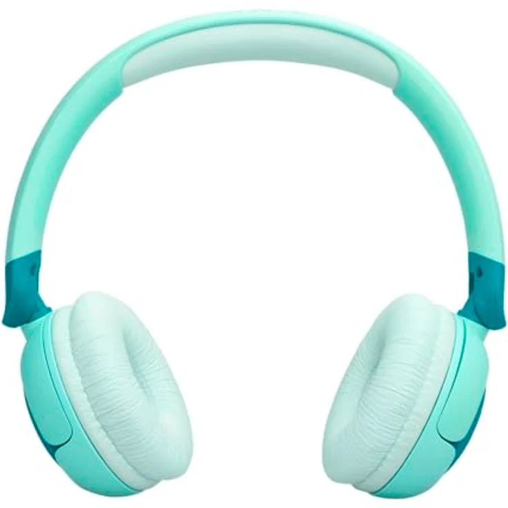 JBL Junior 320 BT, Kabellose On-Ear Bluetooth-Kopfhörer für Kinder, 50 h Wiedergabe, Safe Sound, einfache Bedienung und Sticker-Set, Grün – Bild 5