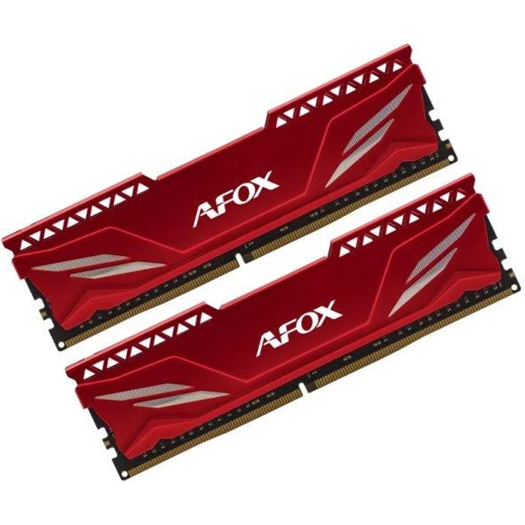 Afox Gaming DDR4 32 GB (2x16 GB) 3200 MHz CL16 XMP2 Arbeitsspeicher, rot