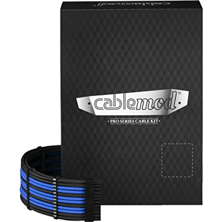 CableMod Kompatible Pro ModMesh RT-Series ASUS ROG/Seasonic Kabel-Sets, Schwarz/Blau