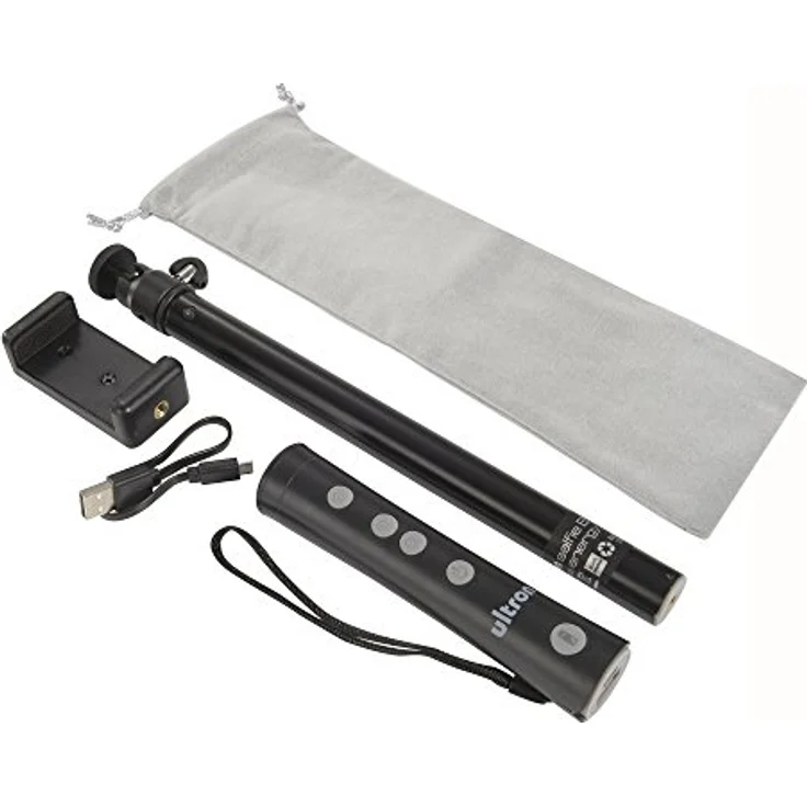 ultron selfie BT energy, 2600 mAh, Selfie-Stick mit integrierter Powerbank, Für Smartphones wie Samsung Galaxy , iPhone und weitere – Bild 2