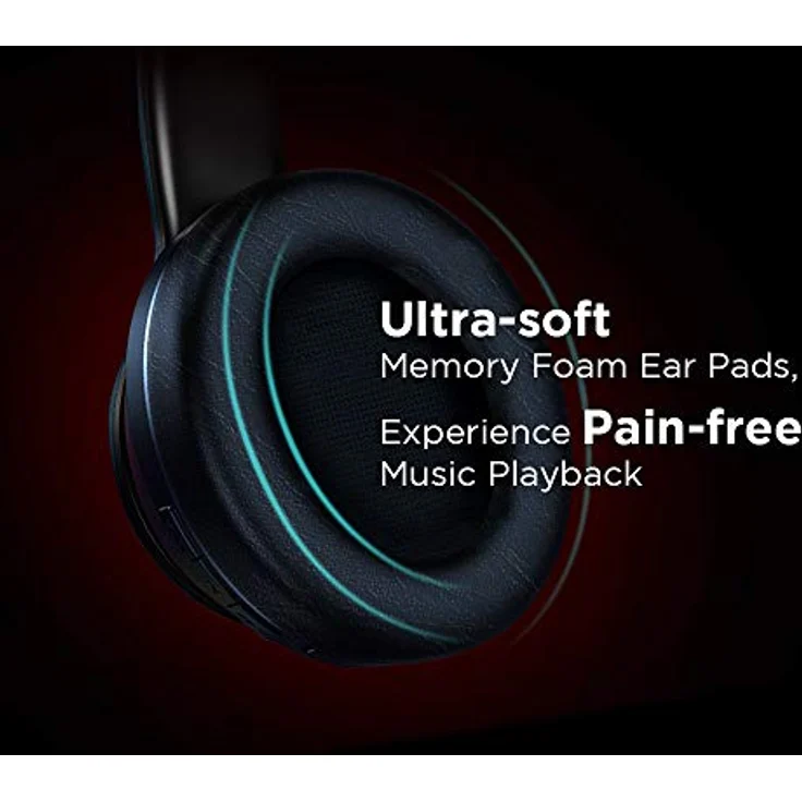 Lenovo HD200 Wireless Bluetooth 5.0 On-Ear Kopfhörer Schwarz – Bild 5