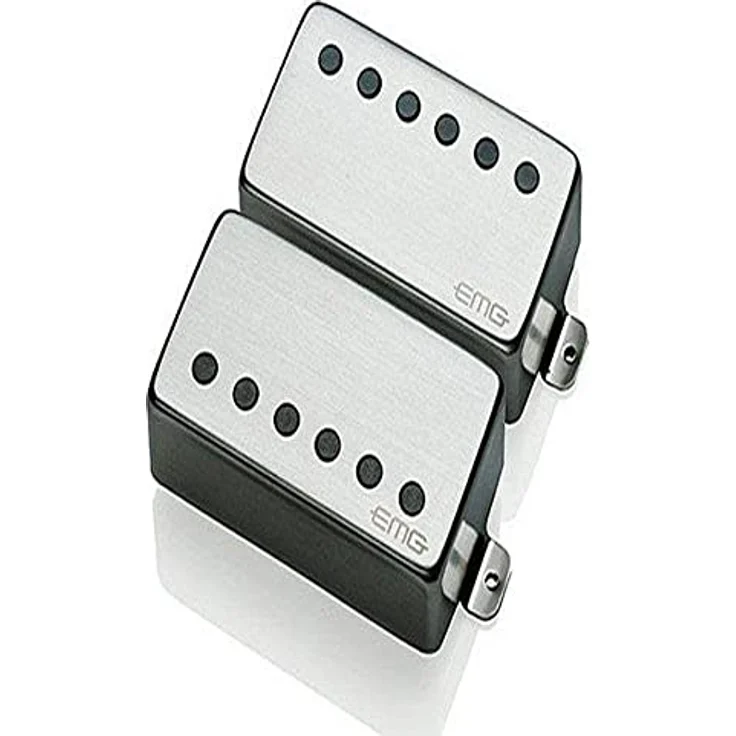 EMG ALX Set Alexi Laiho F-Spaced, Humbucker Tonabnehmer für E-Gitarre mit ABQ EQ/Boost, Schwarz, Stegposition, High Output, F-Spaced – Bild 2