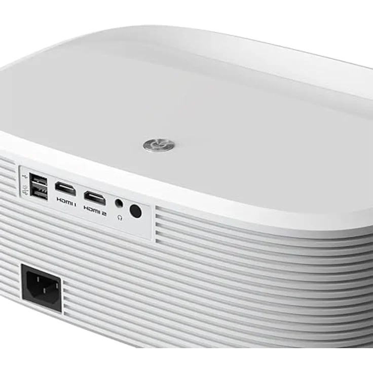 Maxxo Projektor LED800, 700 ANSI Lumen, Full HD 1080P, 4K Unterstützung, Autofokus, 5G WiFi, Bluetooth, Dolby Audio, Netflix zertifiziert, YouTube, Prime Video, Linux (Weiß) – Bild 2