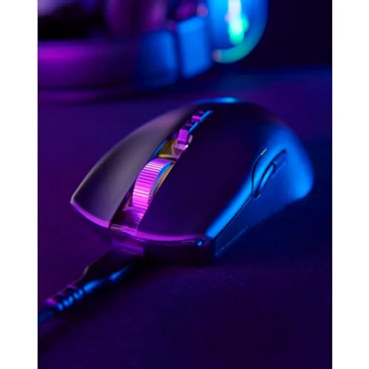 uRage Gaming-Maus Reaper 610 Wireless, kabellose Maus mit 9 programmierbaren Tasten, bis zu 16.000 DPI, 78 g, RGB-Beleuchtung, Gaming-Software, in schwarz – Bild 3