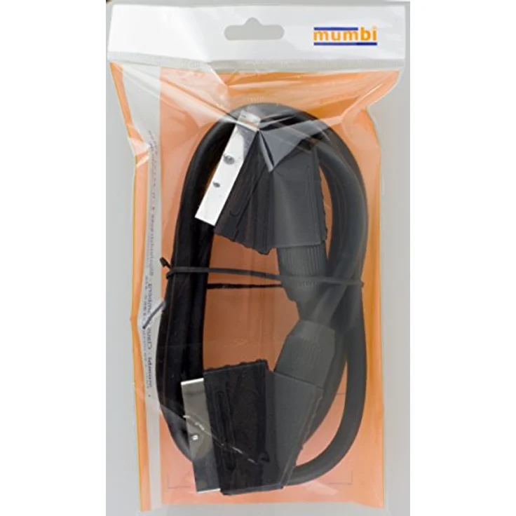 mumbi Scartkabel - 21-polig belegter Scartstecker - 1,40 Meter – Bild 8