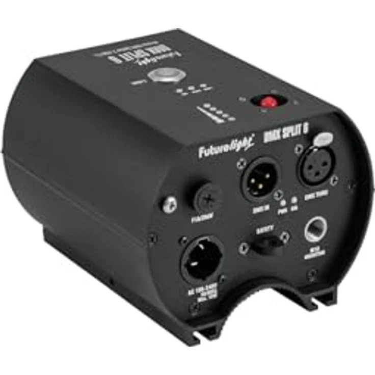 FutureLight DMX Split 6 Splitter CRMX, Lichtsteuerung mit DMX-Signalverteilung – Bild 2