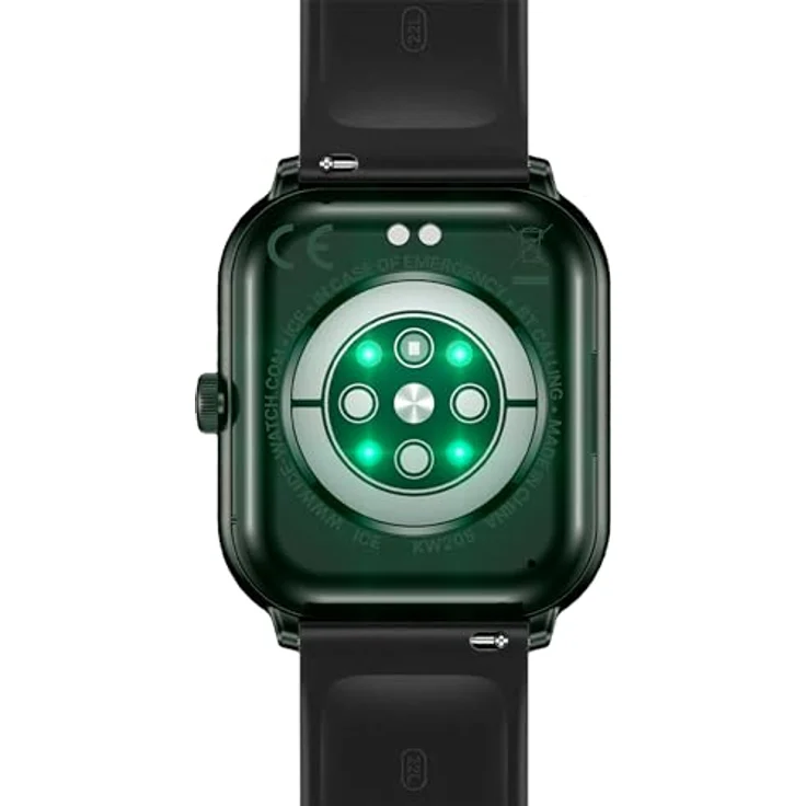ICE-WATCH ICE smart 3.0 Black 1.78 AMOLED GPS Connected Watch - Schwarzes Silikonarmband - IP68 wasserbeständig - 3 bis 5 Tage Akkulaufzeit – Bild 4