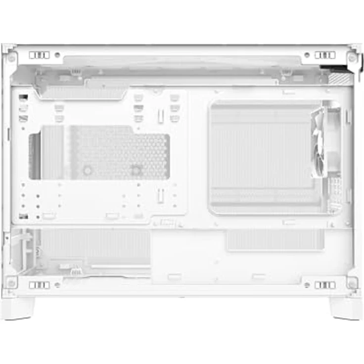 MONTECH PC-Gehäuse Montech TEN White, Tower-Gehäuse mit modularer Bauweise und exzellentem Airflow, Micro-ATX und Mini-ITX Unterstützung – Bild 30