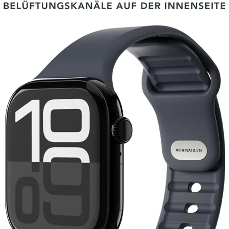 Vonmählen Classic Band 2, Armband für Apple Watch 38/40/41 mm, Navy, versandkostenfrei – Bild 5