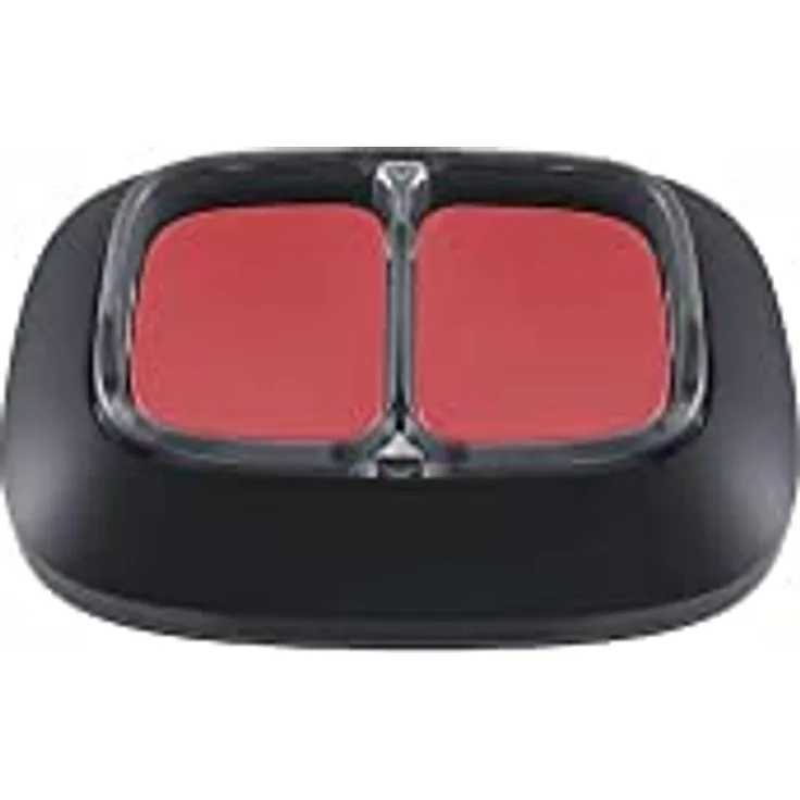 AJAX KEYFOB Drahtloser Doppelknopf/Schwarz 23002