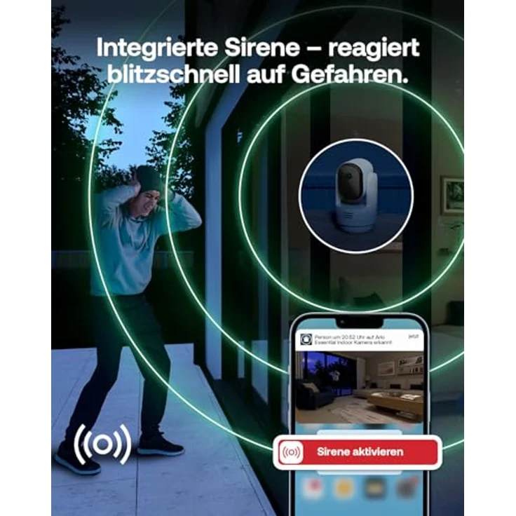 Arlo Indoor 3 HD PTZ Überwachungskamera, 2er Set, 360º schwenkbar, HD Video, 2-Wege-Audio, Kabelgebunden, mit Bewegungsverfolgung und Secure Plan Testzeitraum – Bild 5