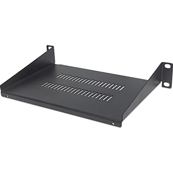 Intellinet - Rack - Regal - Schwarz, RAL 9005 - 1U - 25.4 cm (10) – Bild 2