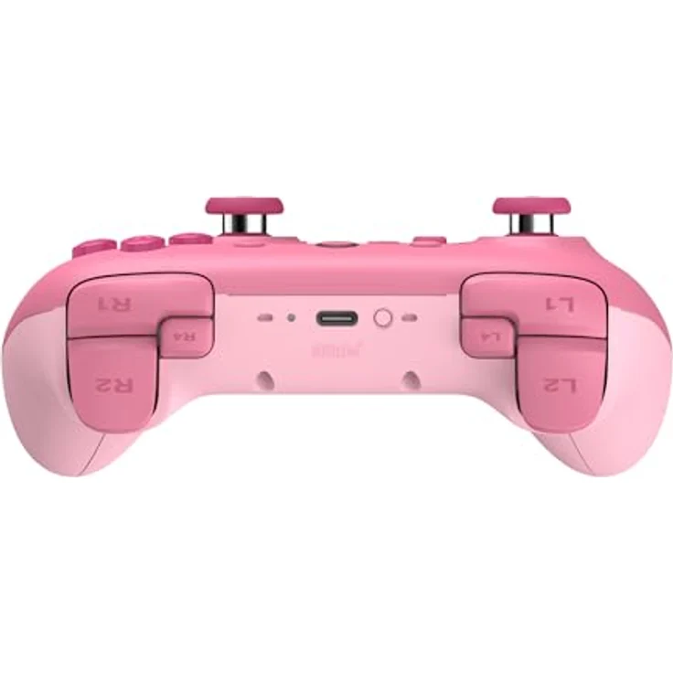 8bitdo Ultimate 2C Bluetooth Controller for Switch, Wireless Controller with 6-Axis Motion Control, Rumble Vibration, Refined D-Pad and Bumpers, and Hall Effect Joysticks (Pink) – Bild 3