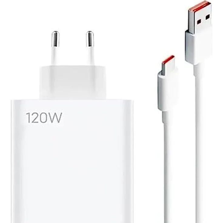 Xiaomi Mi Travel Charger Combo Set with USB-A to Type-C Charging Cable 1m, 120W White EU BHR6034EU – Bild 1